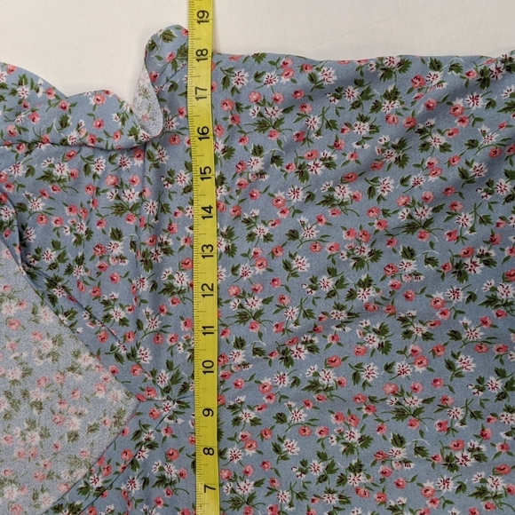 White Birch floral top size L - Picture 4 of 6